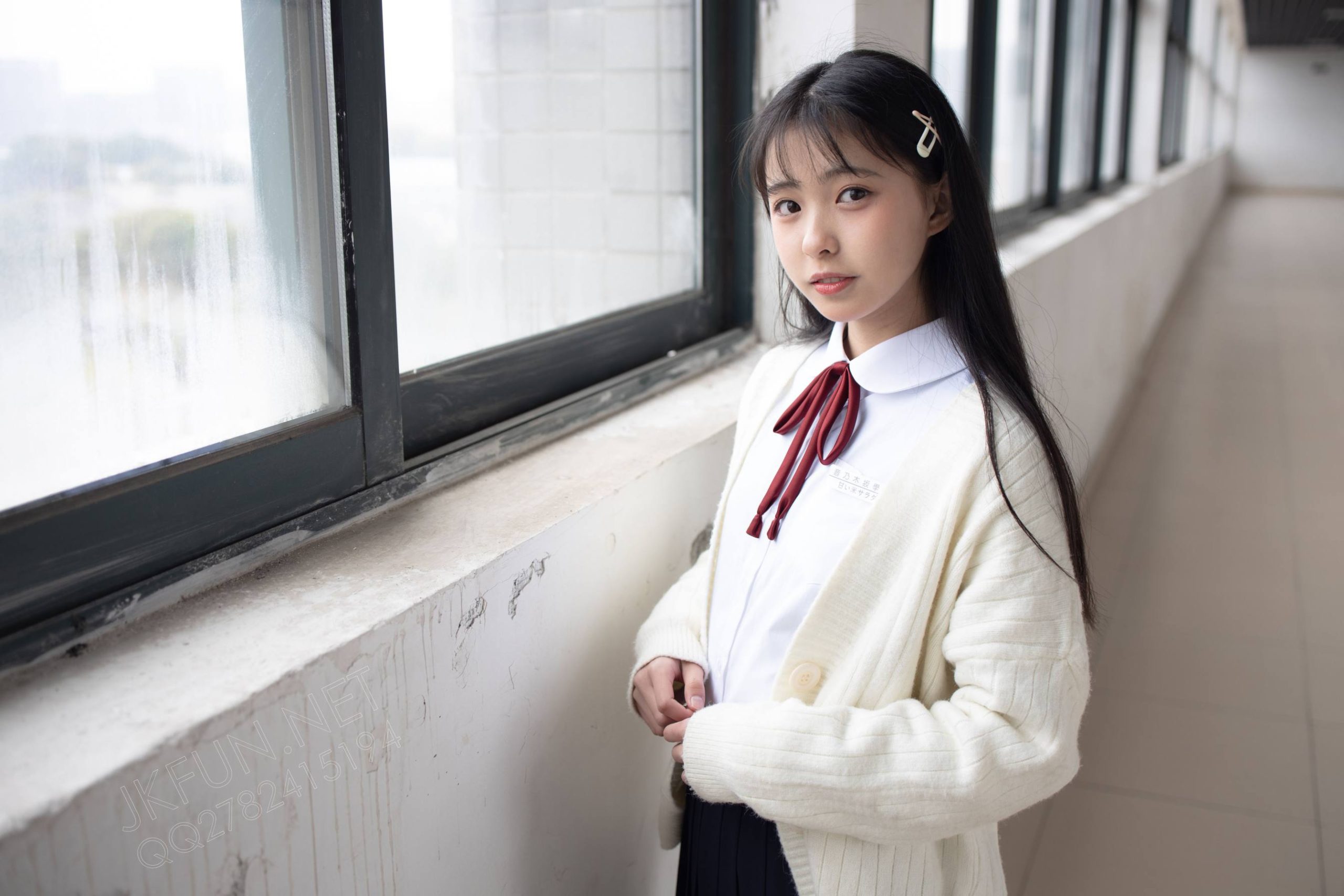 图片[2]-甜美可人的白丝姑娘【127P】20011-唯美街拍
