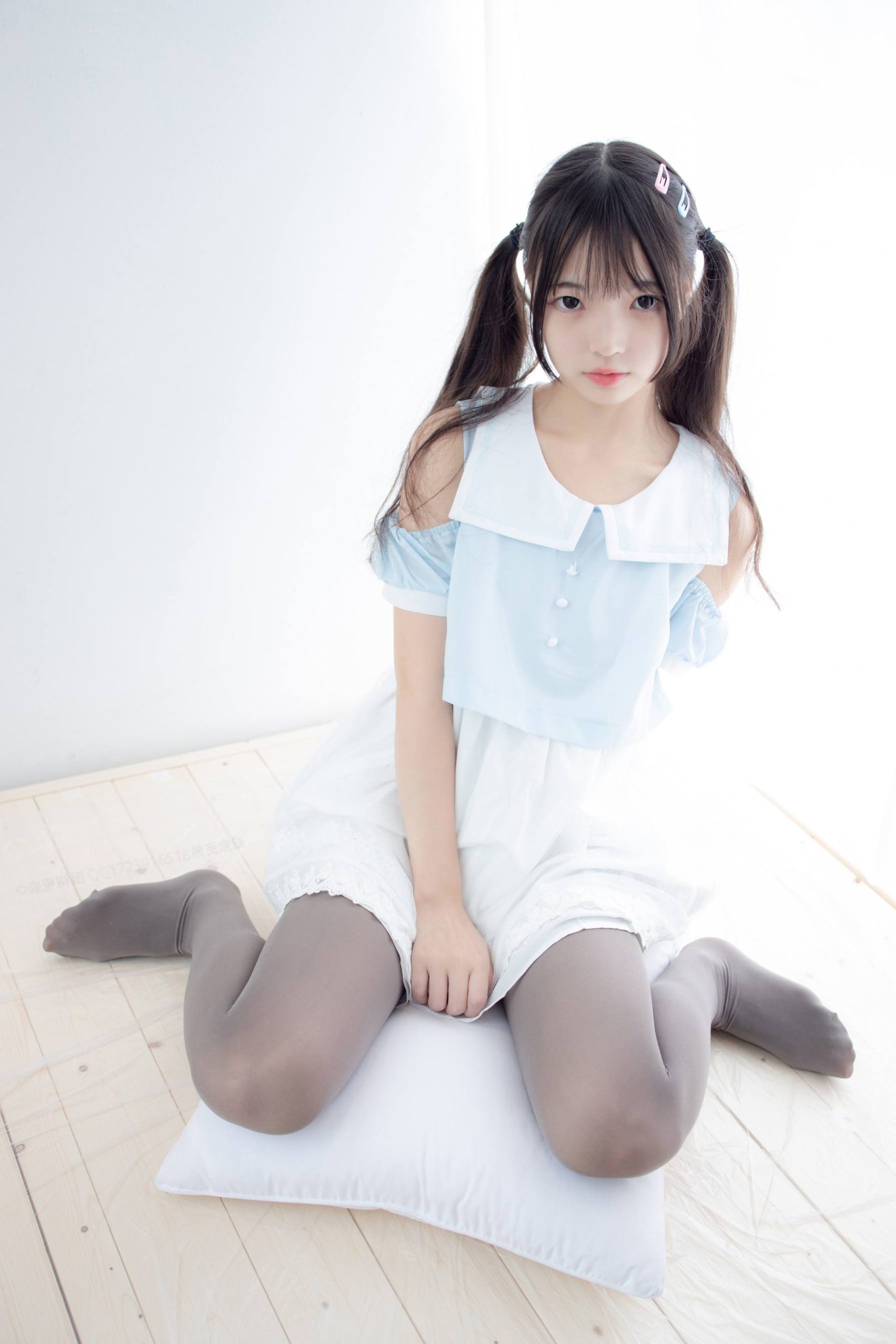 图片[5]-超级甜美的灰丝小姑娘【86P】20005-唯美街拍