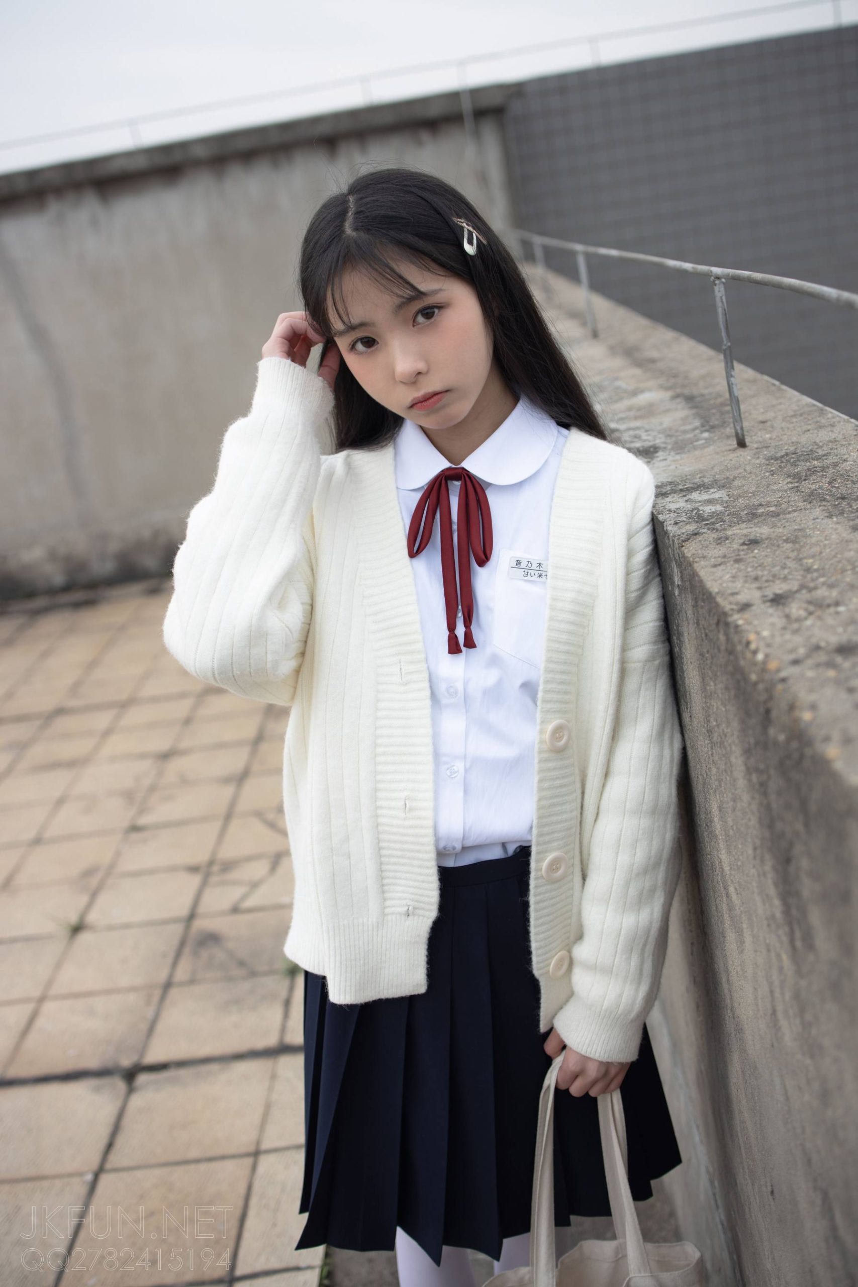 图片[4]-甜美可人的白丝姑娘【127P】20011-唯美街拍
