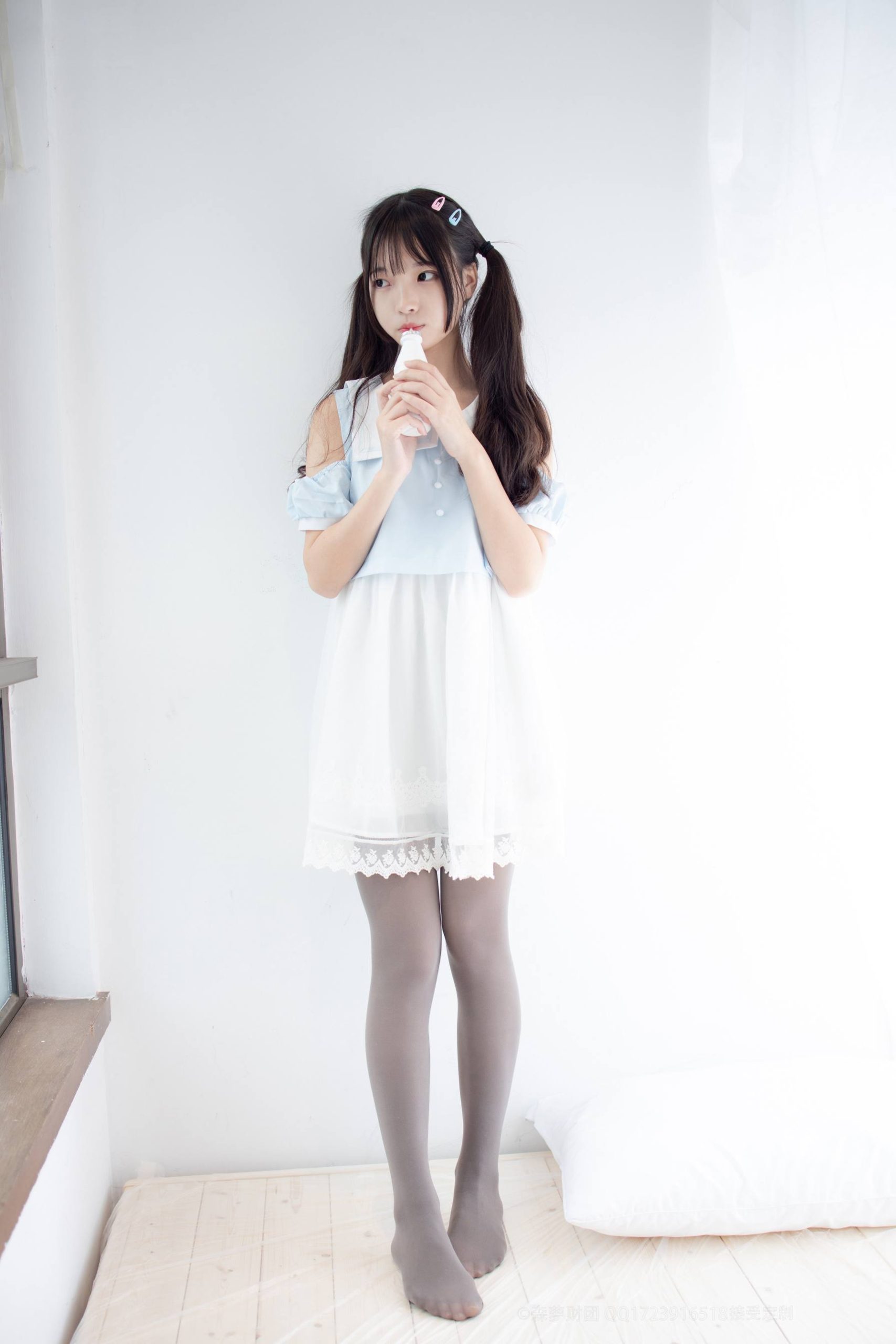 图片[6]-超级甜美的灰丝小姑娘【86P】20005-唯美街拍
