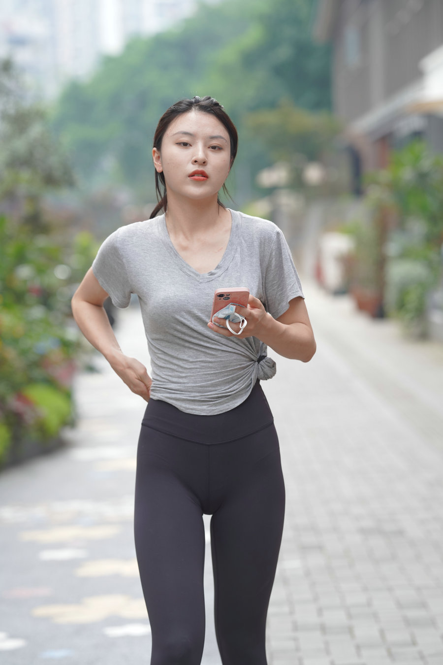 图片[1]-户外运动的瑜伽裤女孩J3008 845P2V-22.9GB-唯美街拍