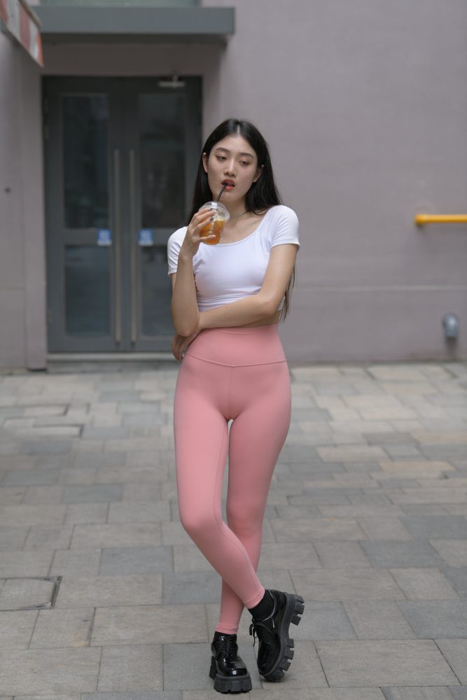 图片[4]-粉红色 瑜伽裤可爱女孩J2203 449P19V-19.1GB-唯美街拍