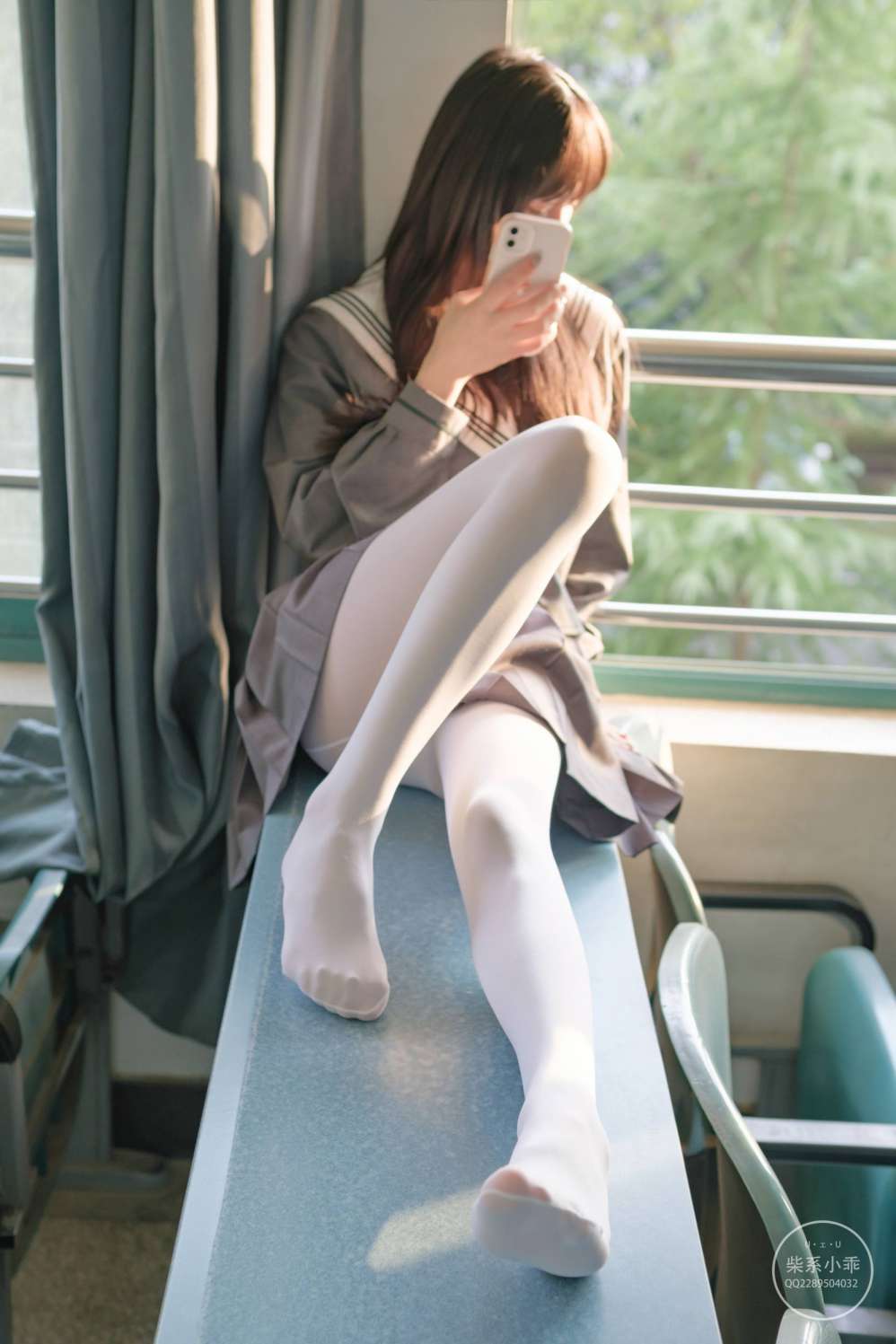图片[6]-白丝清纯少女真的太可爱了【60P】20001-唯美街拍
