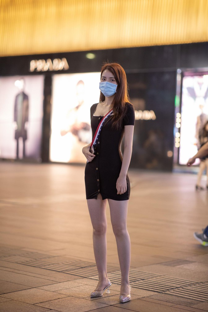 图片[4]-逛商场的黑色包臀裙美丽女孩【385P】00050-唯美街拍