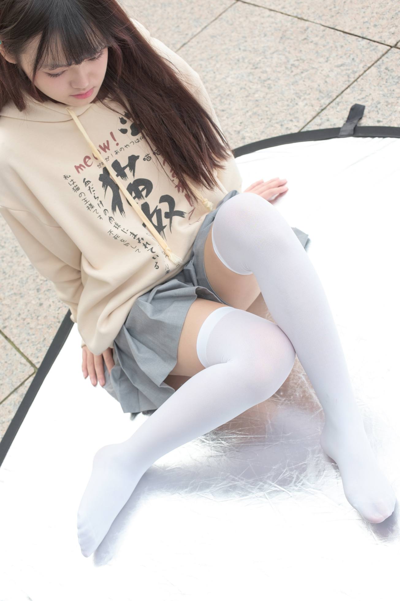 图片[6]-甜美的白丝女孩【131P】20007-唯美街拍