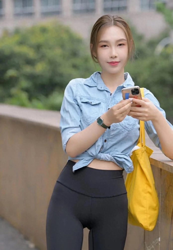 图片[4]-非常漂亮的瑜伽裤女孩J1990 733P1V-27.9GB-唯美街拍
