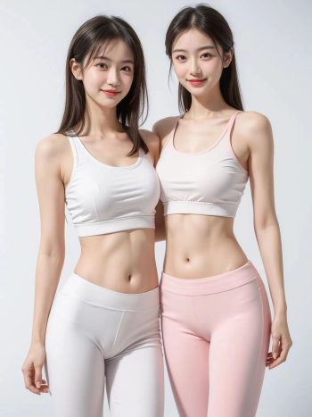 图片[18]-AI瑜伽裤清纯妹子系列图-唯美街拍