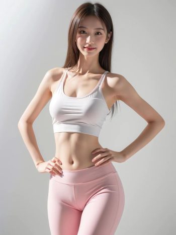 图片[17]-AI瑜伽裤清纯妹子系列图-唯美街拍