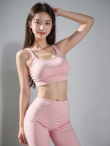 图片[14]-AI瑜伽裤清纯妹子系列图-唯美街拍