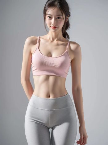 图片[13]-AI瑜伽裤清纯妹子系列图-唯美街拍