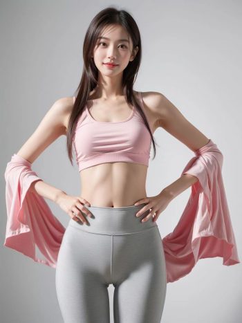 图片[8]-AI瑜伽裤清纯妹子系列图-唯美街拍