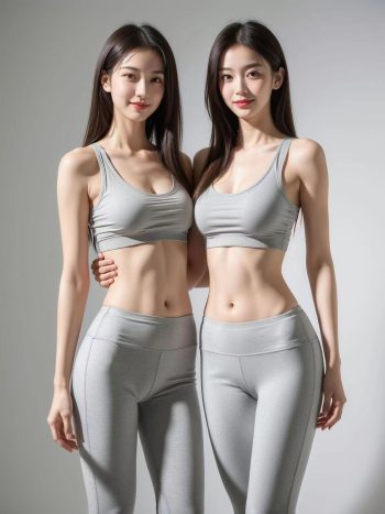 图片[9]-AI瑜伽裤清纯妹子系列图-唯美街拍