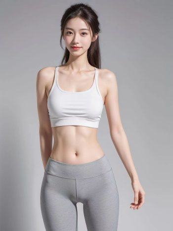 图片[10]-AI瑜伽裤清纯妹子系列图-唯美街拍