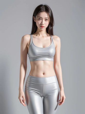 图片[11]-AI瑜伽裤清纯妹子系列图-唯美街拍