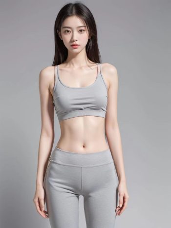 图片[12]-AI瑜伽裤清纯妹子系列图-唯美街拍